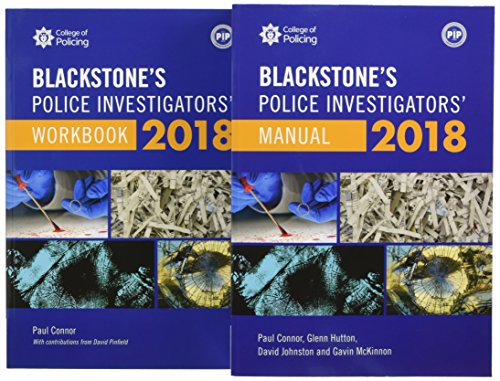 Stock image for Blackstone's Police Investigators' Manual and Workbook 2018 for sale by Buchpark