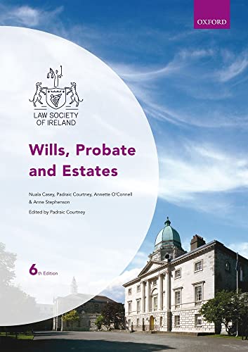 Beispielbild fr Wills, Probate and Estates (Law Society of Ireland Manuals) zum Verkauf von WorldofBooks