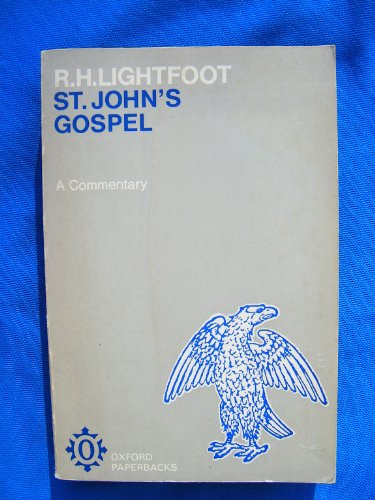 Imagen de archivo de St.John's Gospel: A Commentary a la venta por Anybook.com