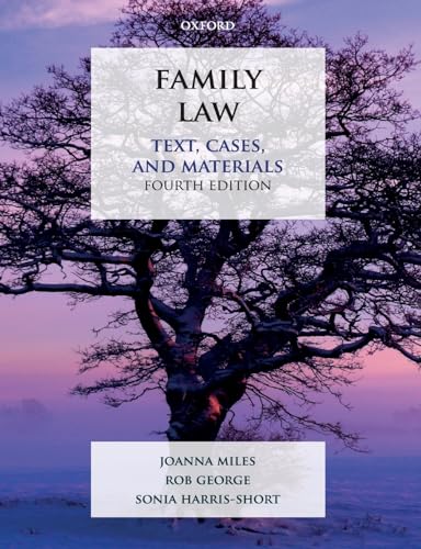 Beispielbild fr Family Law: Text, Cases, and Materials zum Verkauf von WorldofBooks
