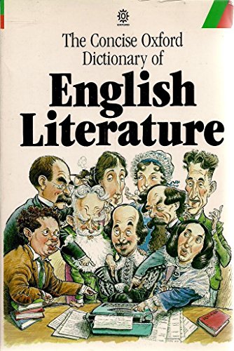 Imagen de archivo de The Concise Oxford Dictionary of English Literature a la venta por Better World Books: West