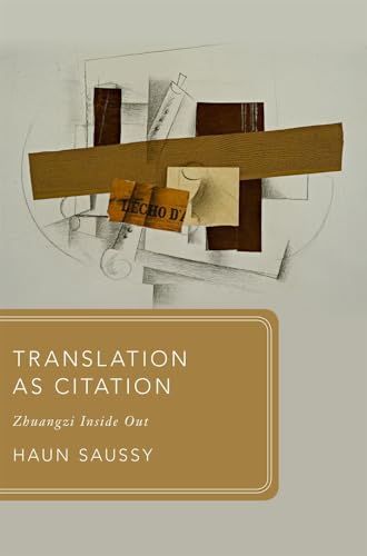 Imagen de archivo de Translation as Citation: Zhuangzi Inside Out (Global Asias) a la venta por HPB-Red