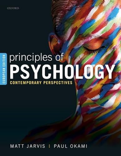 Imagen de archivo de Principles of Psychology: Contemporary Perspectives a la venta por WorldofBooks