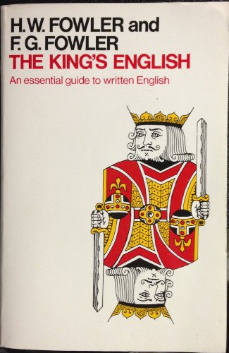 Beispielbild fr The King's English zum Verkauf von AwesomeBooks