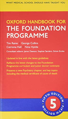 Beispielbild fr Oxford Handbook for the Foundation Programme (Oxford Medical Handbooks) zum Verkauf von Omega