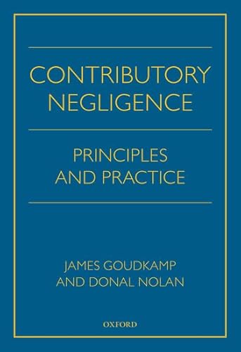 Stock image for Contributory Negligence: Principles and Practice for sale by Prior Books Ltd