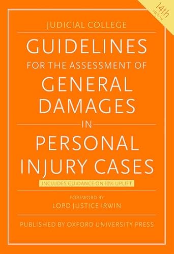 Stock image for Guidelines for the Assessment of General Damages in Personal Injury Cases for sale by Ergodebooks