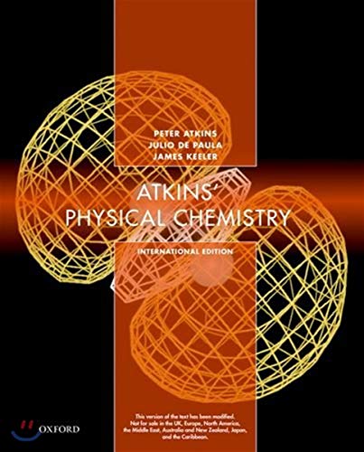 Beispielbild fr Atkins' Physical Chemistry zum Verkauf von Irish Booksellers