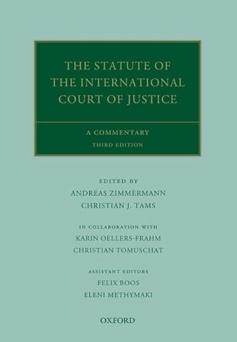 The Statute of the International Court of Justice (Hardcover) - Andreas Zimmermann