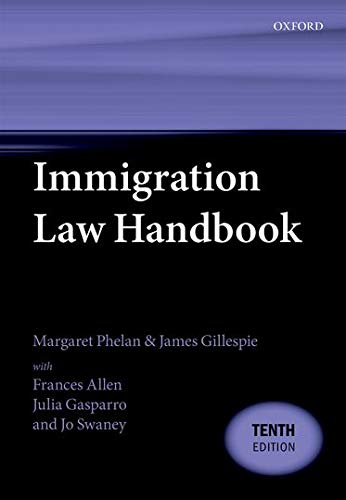 Stock image for Immigration Law Handbook for sale by Better World Books Ltd
