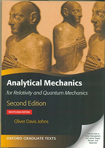 9780198815648: Analytical Mechanics for Relativity and Quantum Mechanics