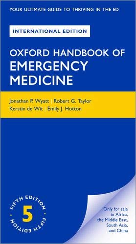 Stock image for OXFORD HANDBOOK OF EMERGENCY MEDICINE 5TH EDITION for sale by Universal Store