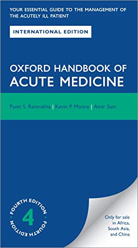 Imagen de archivo de Oxford Handbook of Acute Medicine 4/ed a la venta por Basi6 International