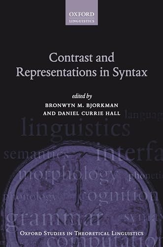 Imagen de archivo de Contrast and Representations in Syntax (Oxford Studies in Theoretical Linguistics) a la venta por Books Puddle