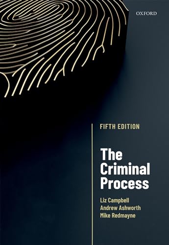 Stock image for The Criminal Process for sale by Phatpocket Limited