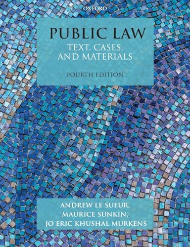 Beispielbild fr Public Law: Text, Cases, and Materials zum Verkauf von Anybook.com