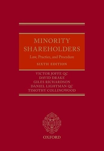 9780198820383: Minority Shareholders