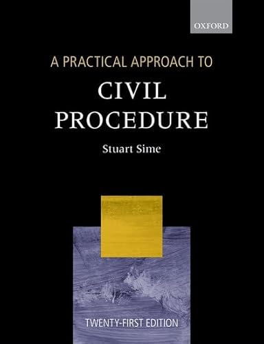 Stock image for A Practical Approach to Civil Procedure for sale by AwesomeBooks