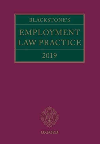 Beispielbild fr Blackstone's Employment Law Practice 2019 zum Verkauf von WorldofBooks