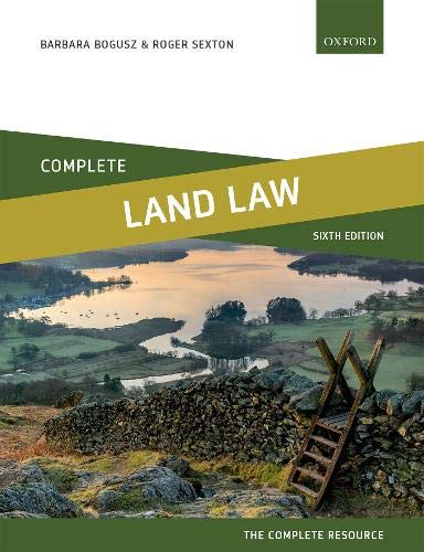 Stock image for Complete Land Law: Text, Cases, and Materials for sale by AwesomeBooks