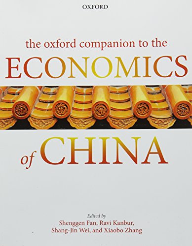 Imagen de archivo de The Oxford Companion to the Economics of China a la venta por Prior Books Ltd