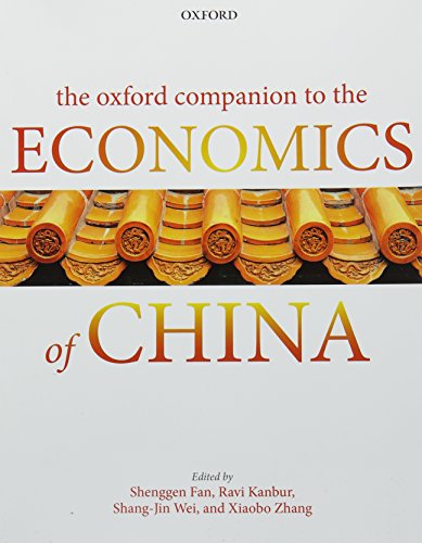 Stock image for The Oxford Companion to the Economics of China for sale by Prior Books Ltd