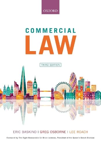 Beispielbild fr Commercial Law zum Verkauf von AwesomeBooks