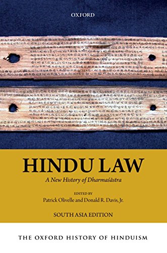 Stock image for Oxford History of Hindu Law for sale by Mispah books