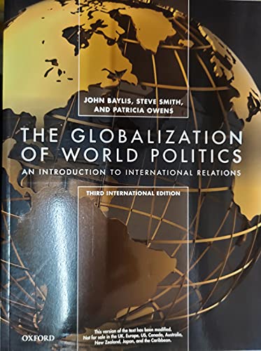 9780198827887: GLOBALIZATION OF WORLD POLITICS : AN INTRODUCTION TO INTERNATIONAL RELATIONS, 8TH EDITION