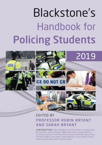 Stock image for Blackstone's Handbook for Policing Students 2019 for sale by AwesomeBooks