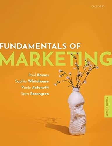 Imagen de archivo de Fundamentals of Marketing a la venta por Books Puddle