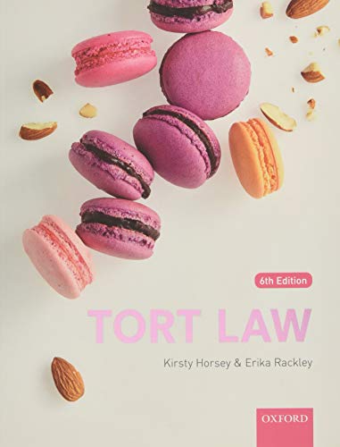 9780198829270: Tort Law