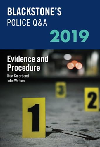 Stock image for Blackstone's Police Q&A 2019 Volume 2: Evidence and Procedure for sale by MusicMagpie