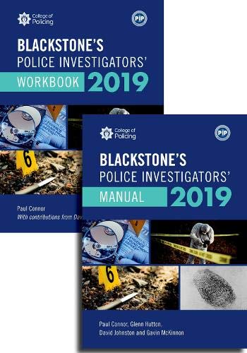 Beispielbild fr Blackstone's Police Investigators' Manual and Workbook 2019 (Blackstone's Police Manuals) zum Verkauf von GF Books, Inc.