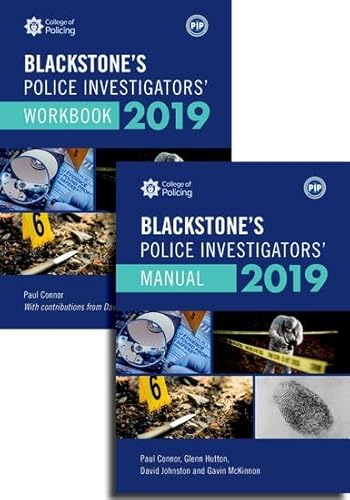 Stock image for Blackstone's Police Investigators' Manual and Workbook 2019 (Blackstone's Police Manuals) for sale by GF Books, Inc.