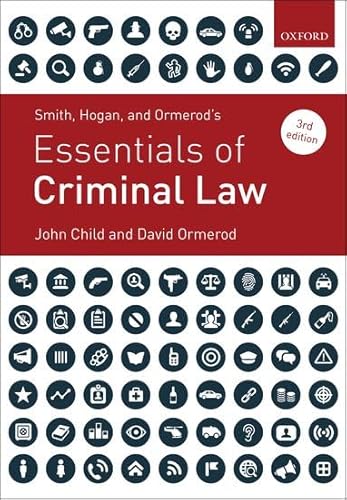 Stock image for Smith, Hogan, & Ormerod's Essentials of Criminal Law for sale by WorldofBooks