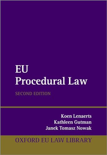 Imagen de archivo de Eu Procedural Law a la venta por GreatBookPrices