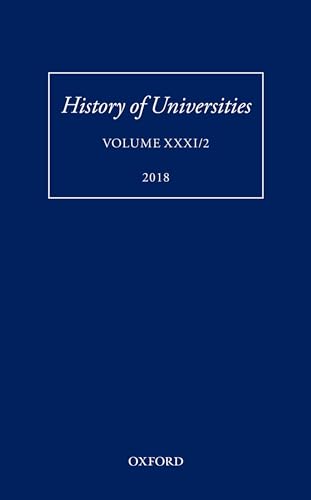 9780198835509: History of Universities: Volume XXXI / 2 (History of Universities Series)