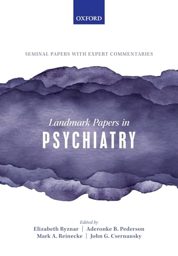 Beispielbild fr Landmark Papers in Psychiatry zum Verkauf von Blackwell's