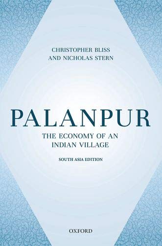 9780198838074: PALANPUR:ECONOMY INDIAN VILLAGE EPZI P [Paperback] BLISS & STERN