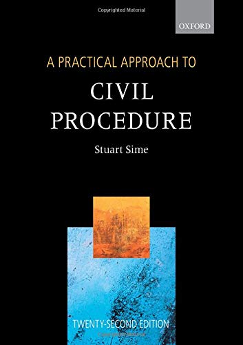 

A Practical Approach to Civil Procedure