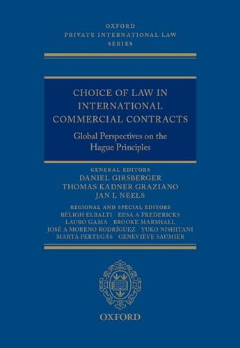 Stock image for Choice of Law in International Commercial Contracts: Global Perspectives on the Hague Principles for sale by Revaluation Books