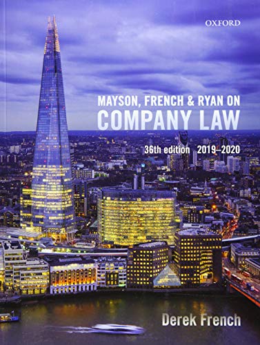 Stock image for Mayson, French & Ryan on Company Law for sale by WorldofBooks