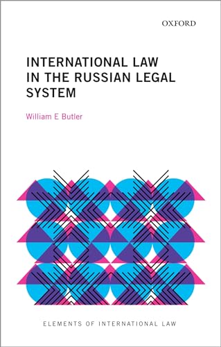 Beispielbild fr International Law in the Russian Legal System zum Verkauf von Blackwell's