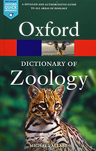 9780198845089: A Dictionary of Zoology