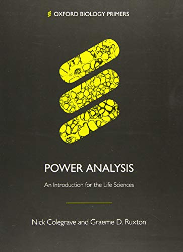 Imagen de archivo de Power Analysis: An Introduction for the Life Sciences (Oxford Biology Primers) a la venta por WorldofBooks