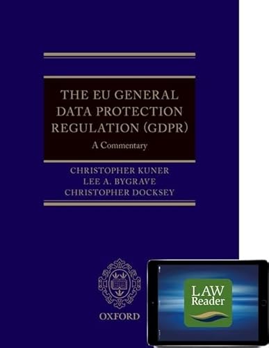 Imagen de archivo de The EU General Data Protection Regulation (GDPR): A Commentary a la venta por Book Deals