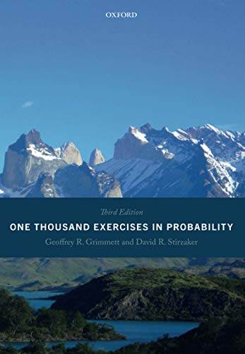 Imagen de archivo de One Thousand Exercises in Probability: Third Edition a la venta por BooksRun