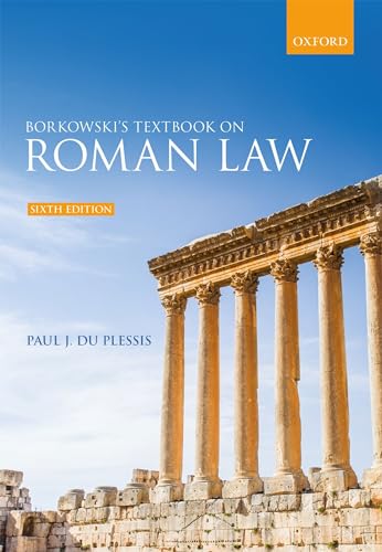 Imagen de archivo de Borkowski's Textbook on Roman Law a la venta por ZBK Books