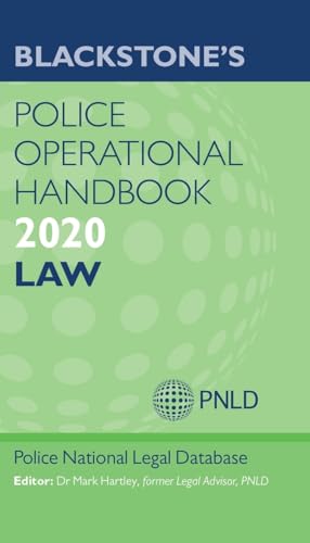 Imagen de archivo de Blackstone's Operational Handbook 2020: Law a la venta por Goldstone Books